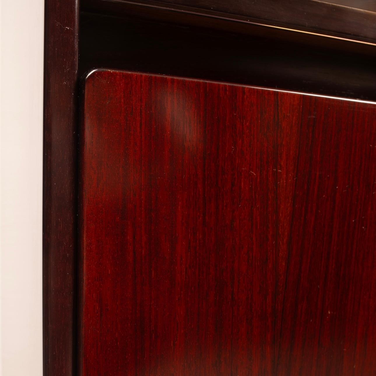 African Rosewood Cabinet by Paolo Piva in vendita 11