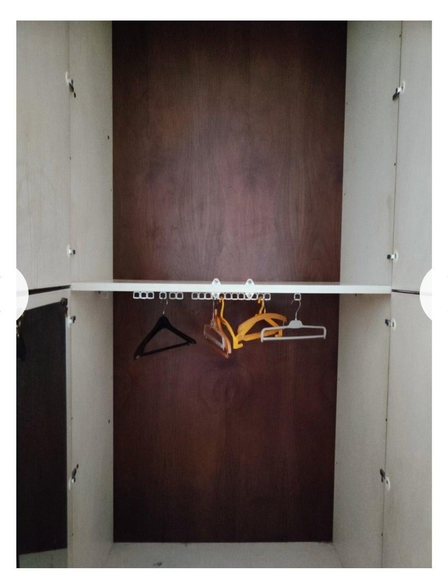 11 door brass and bronze closet design luciano frigerio 1970s For Sale 2