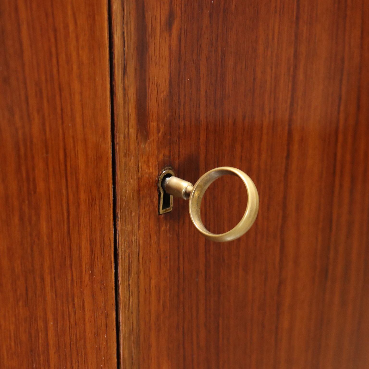 Six-Door Wardrobe 1950s In Good Condition In Milano, IT