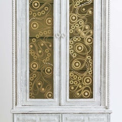 Armadio “Barocco Bendato“ Cupboard in Wood by Emanuela Crotti