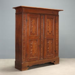 Baroque Cherry Wood Cabinet - Piacenza, 18th Century