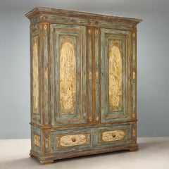 Closet in Baroque Style Italy Late 19th Century