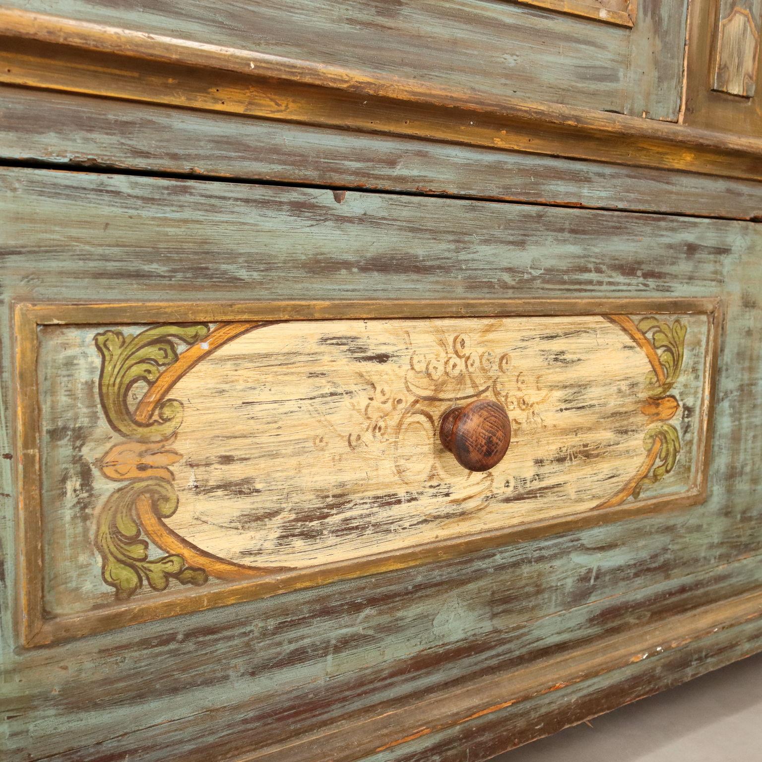Armario de estilo barroco Italia Finales del siglo XIX Madera en venta