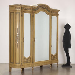 20th Century Piedmont Neoclassical Style Wardrobe