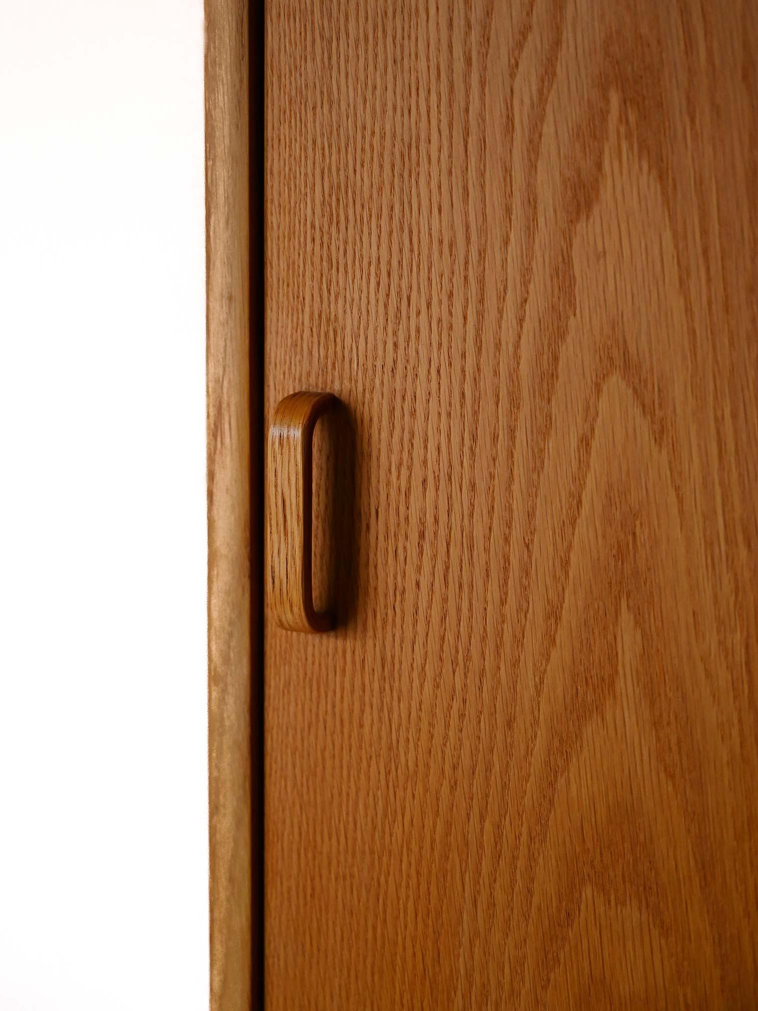 Teak Armadio scandinavo Bodafors con ante scorrevoli in vendita