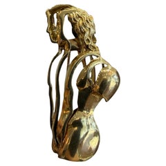 Arman 18K Yellow Gold Éros Sculptural Brooch, Limited Edition 8/8