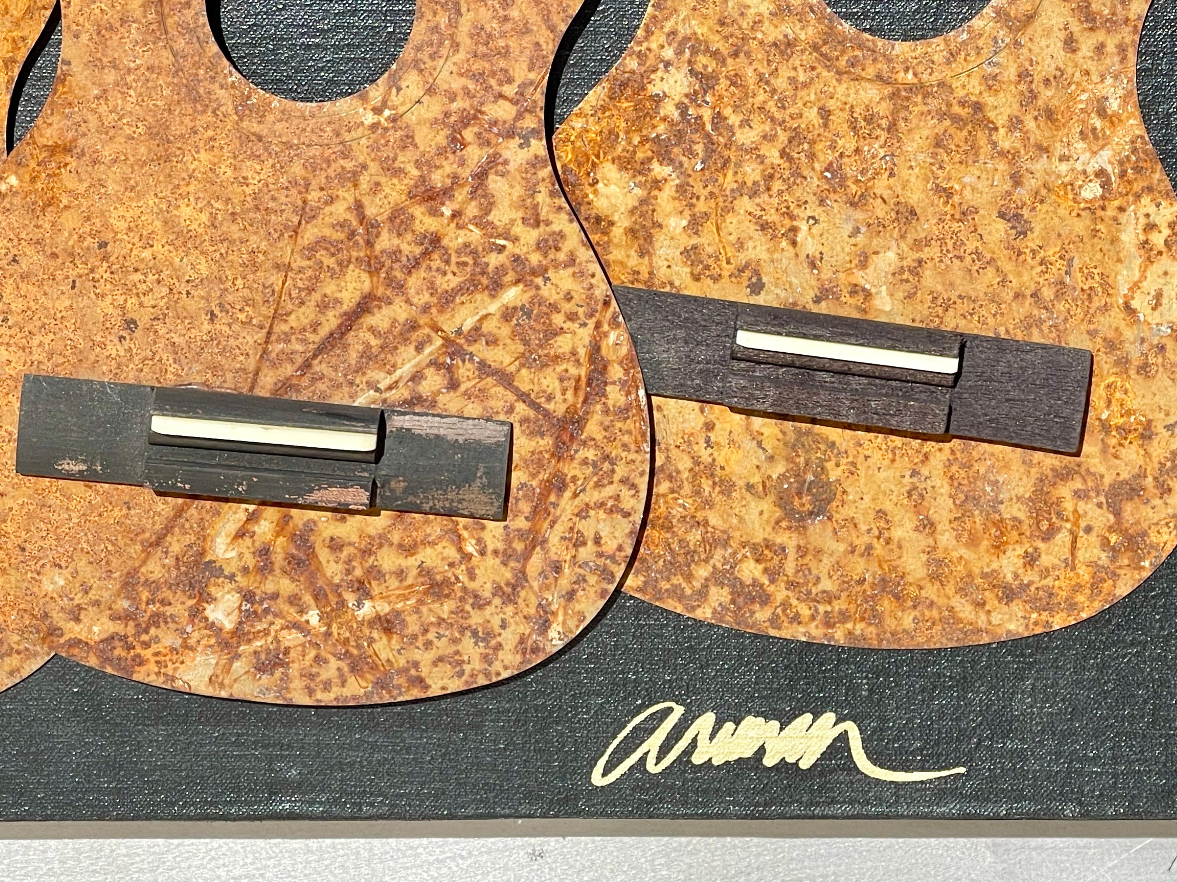 Arman (1928-2005) – Arbeit Cavaquinho (20. Jahrhundert) im Angebot