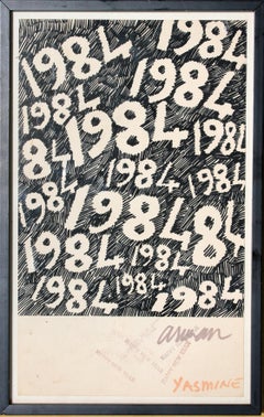 Arman ""1984" - Bonheur d'années d'origine