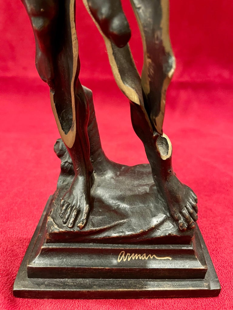 ARMAN, Bronze, David or The Secret of Beauty For Sale at 1stDibs