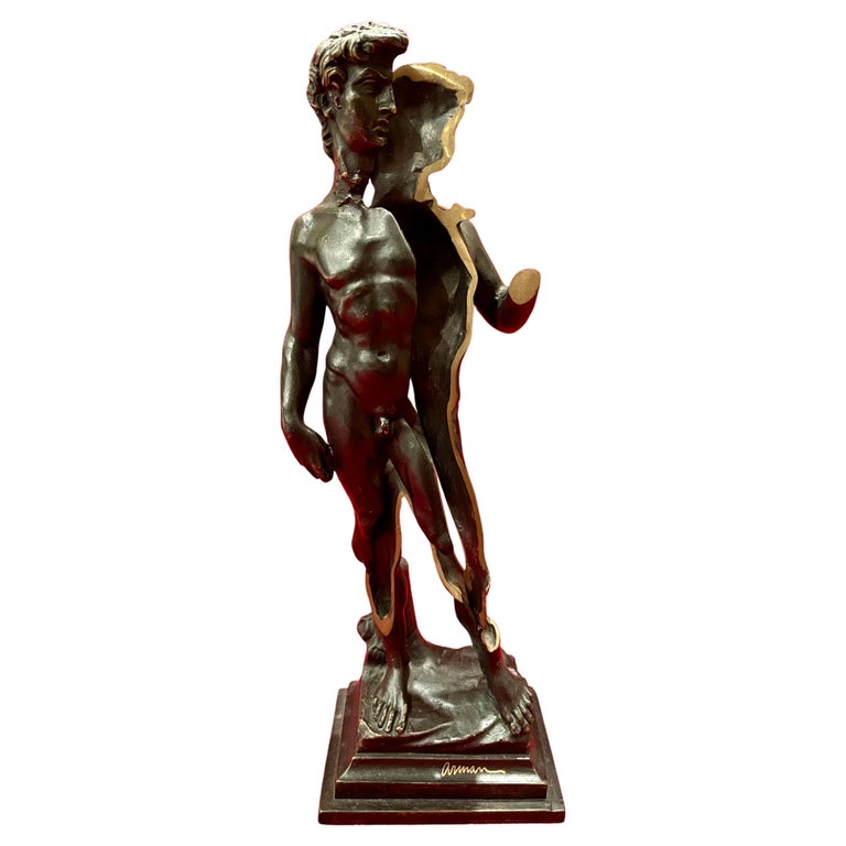 ARMAN, Bronze, David or The Secret of Beauty For Sale at 1stDibs