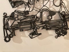 'Abstract Love, ' by ArmanH, Graphic Metal Sculpture