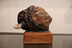 'Mammoth' by ArmanH; Sculpture in Clay, Bronze and Ivory, 2023