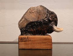 'Mammoth' by ArmanH; Sculpture in Clay, Bronze and Ivory, 2023