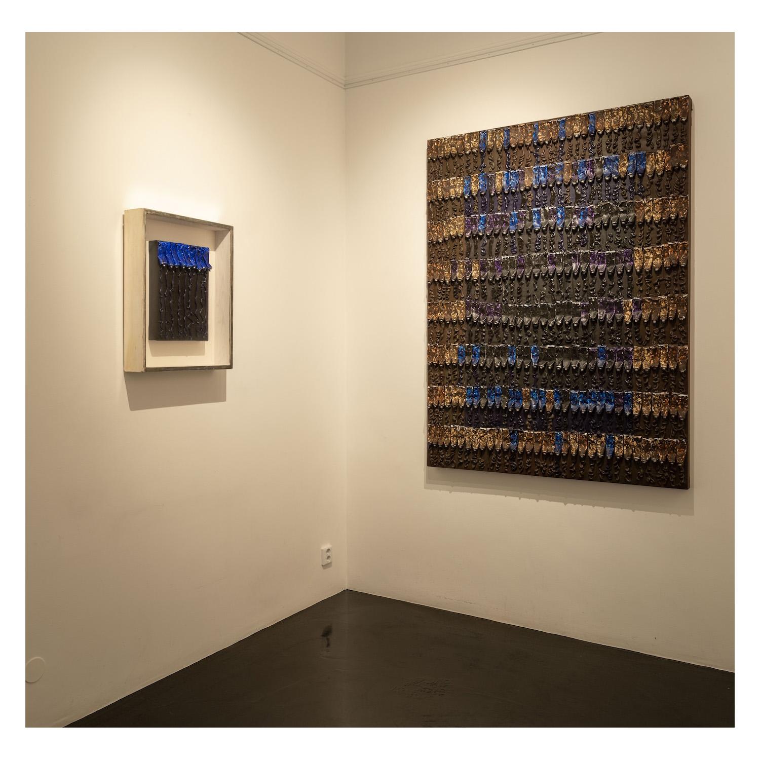 Scala di colori - Painting Contemporaneo di Arman