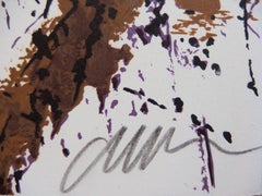 Accumulation of African Kota Sculptures - Original Handsigned Lithograph