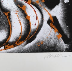 Diabelli Variations, Pop Art Violin Screenprint by Arman