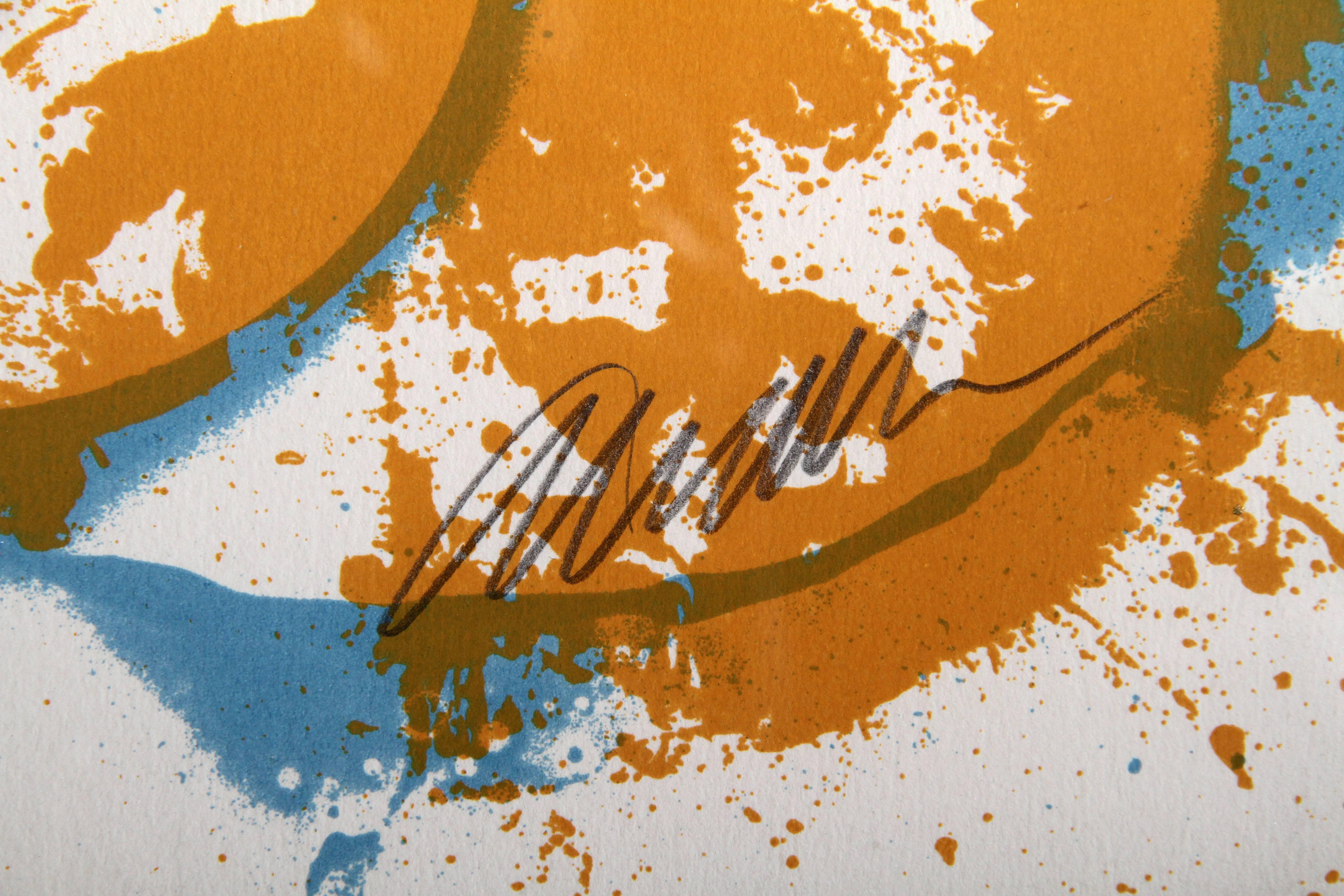 New Romanticism, Abstract Pop Art Screenprint by Arman For Sale 1