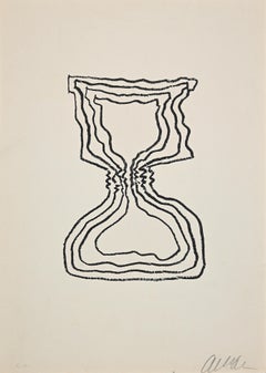Untitled - Original Lithograph by Arman - 1970
