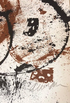 Violent Concerto pour violon Lithographie signée à la main Sérigraphie