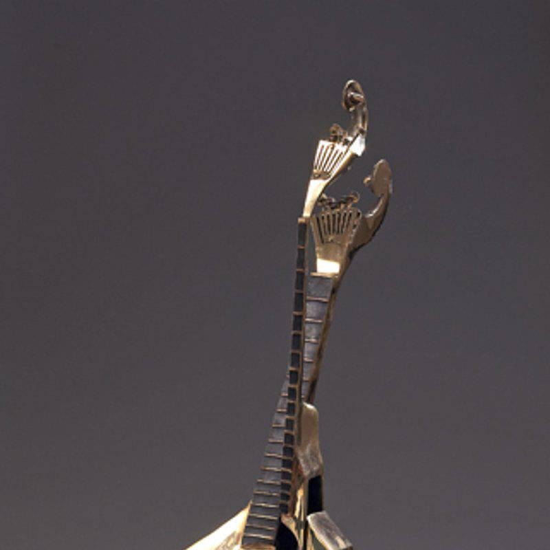 Arman - Bronze Sculpture - Portuguese Guitar 1