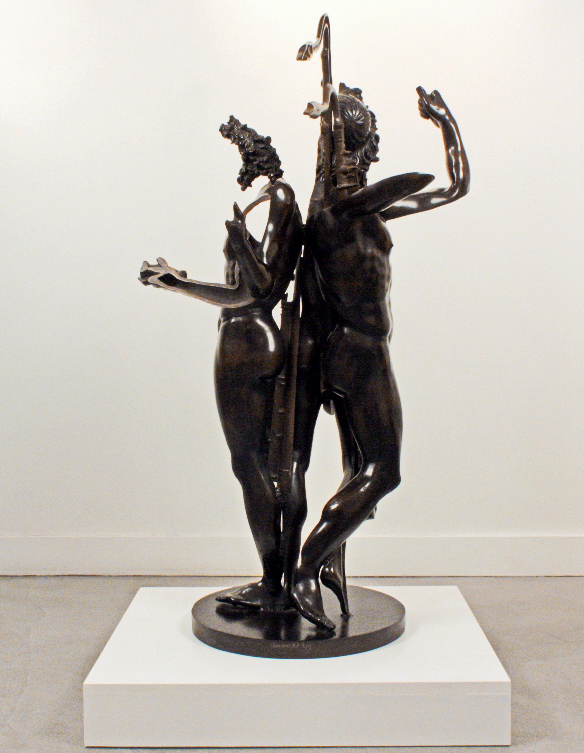 Arman Escultura de Bronce Rebanado Orgueil Masculin Heracles y Saxofón en venta 2