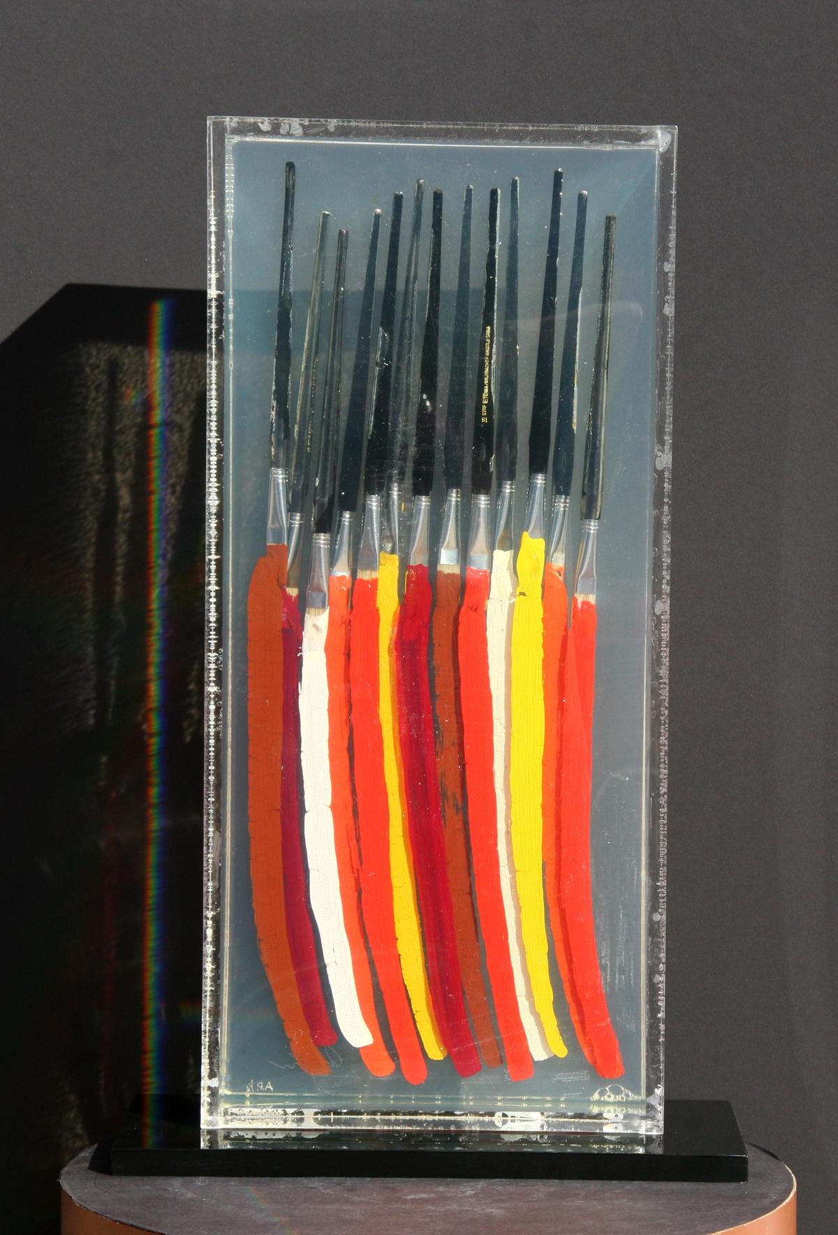 Paintbrushes II, Akzentuierungsskulptur von Arman im Angebot 3