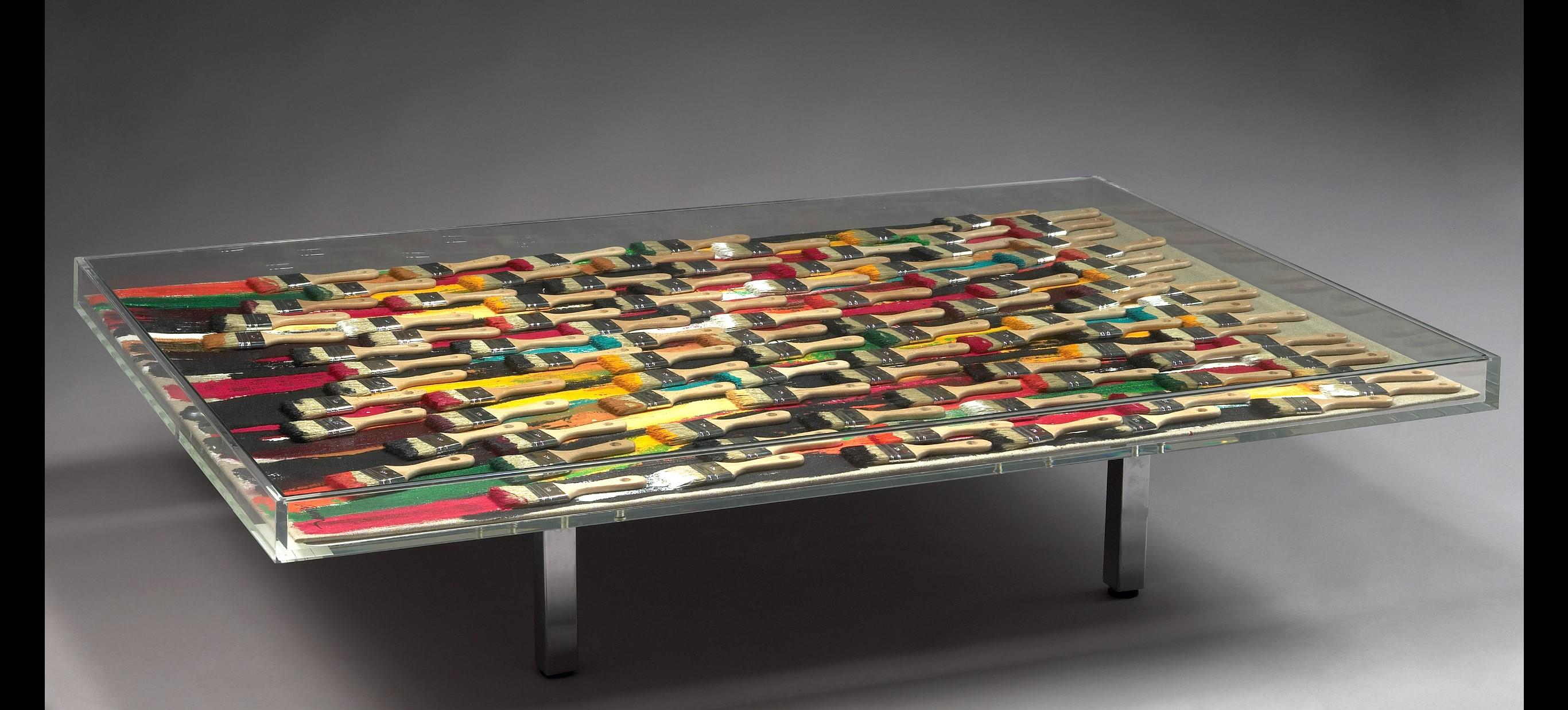 Figurative Sculpture de Arman - Cepillo de mesa y brunch, ed. XXI/XLV