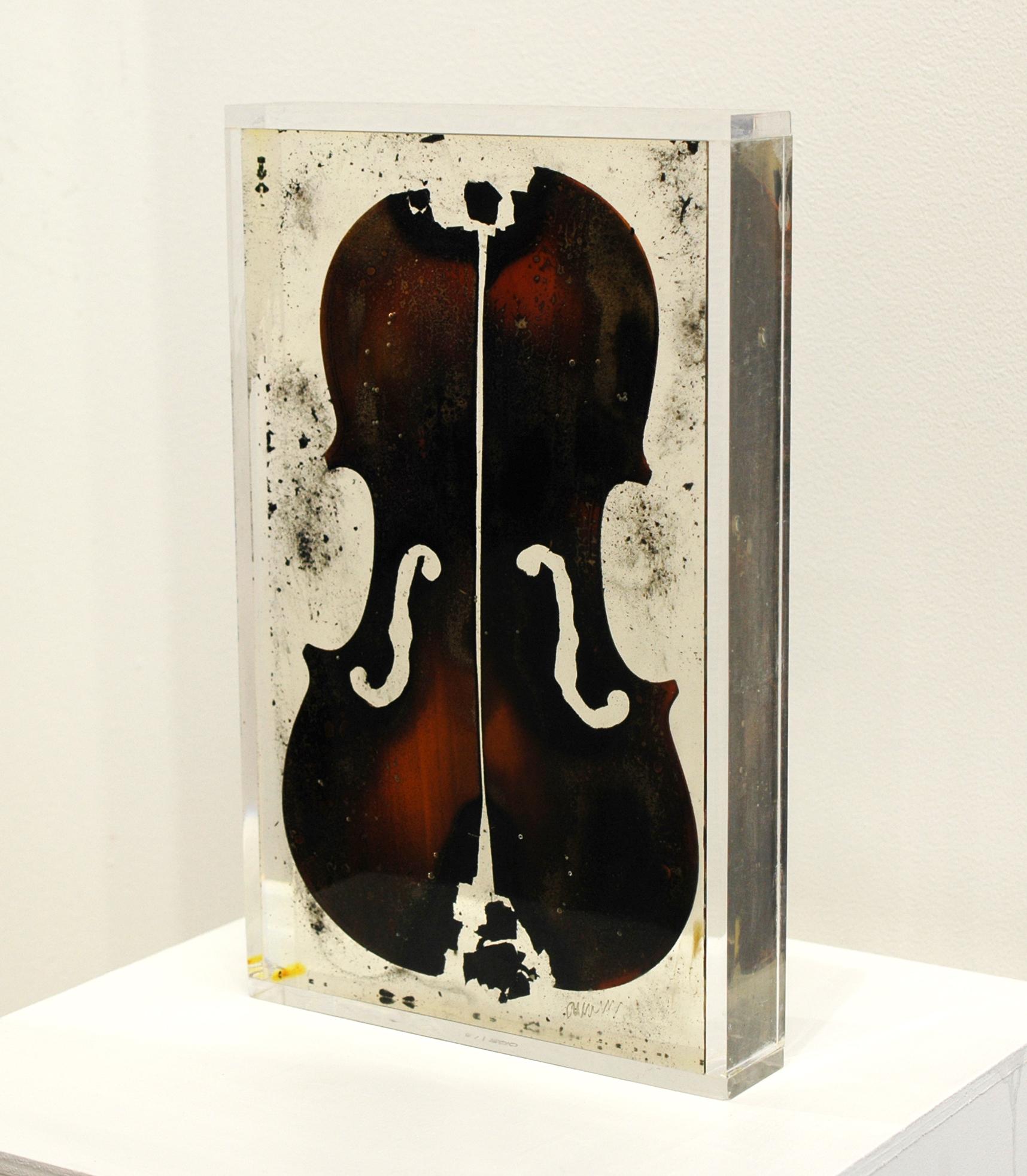 Arman Figurative Sculpture – Die letzte Violine