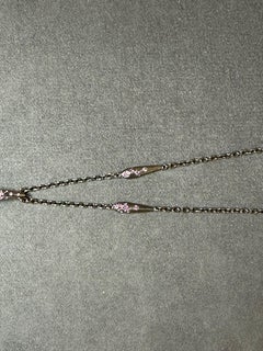 Arman Suciyan Rhodonite and Silver Pendant and 
Chain