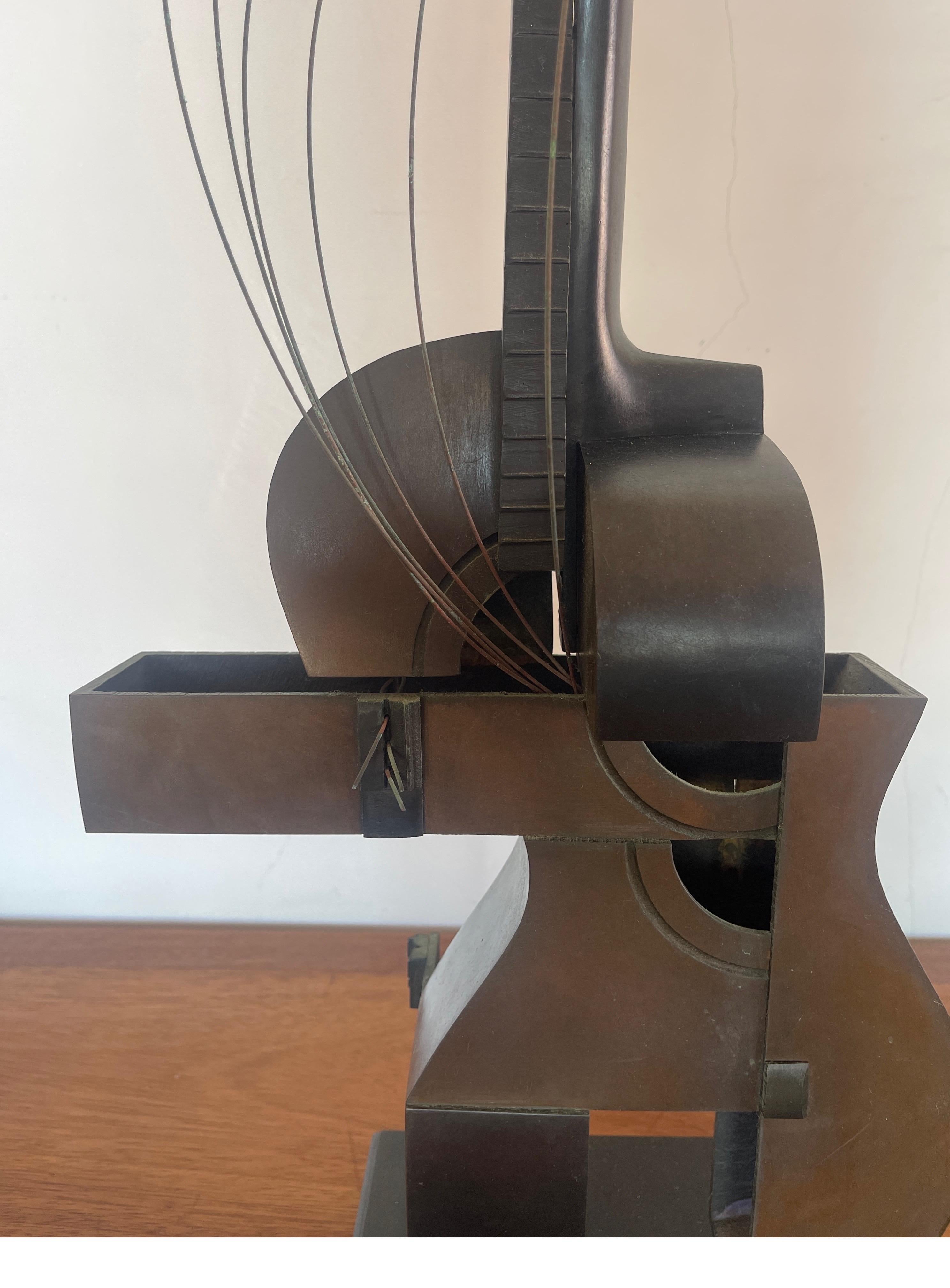 Other Arman violin bronze sculptor For Sale