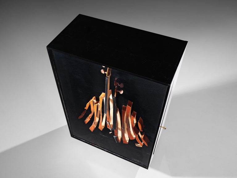 Arman ‘Violon’ Cutlery Service with 116 Pieces in Artistic Cabinet 6