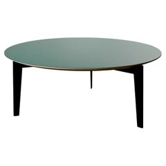 Table centrale italienne contemporaine en acier et contreplaqué, Armabianca 04 par Errante