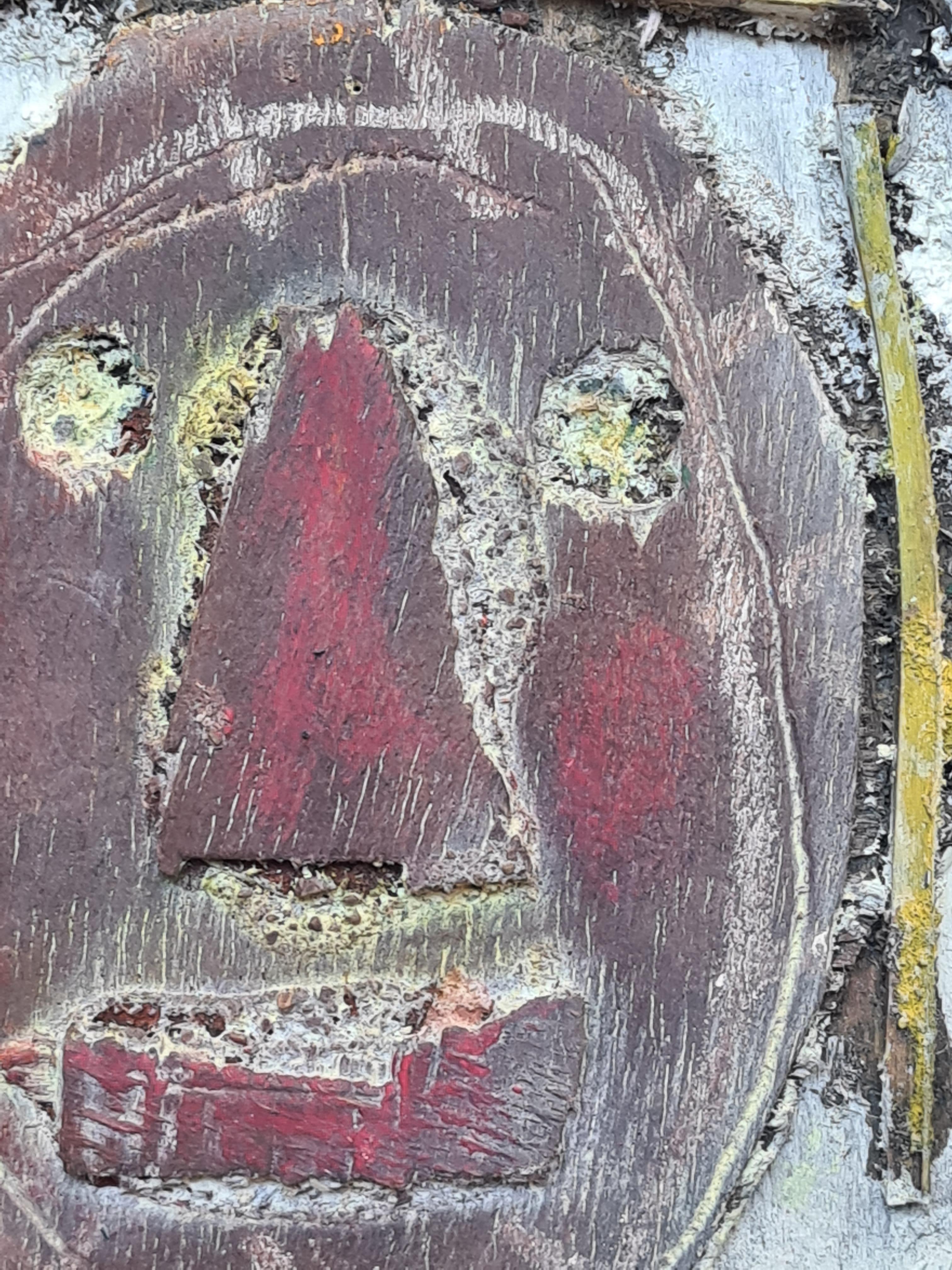 Outsider Art Mixed Media Collage Montage. Les Mots Exquis des Eskimo