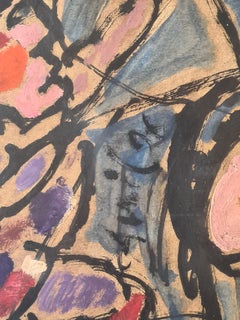 Late 20th Century Expressionist Painting, Paradise