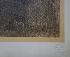 Laughing Girl - original lithograph (1897-1898)