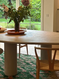 Armand & Francine Monumental Mortex ovaler Esstisch, 320 cm