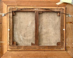 Agay Impressionist Landscape Painting, Oil on Canvas, Framed, 1922