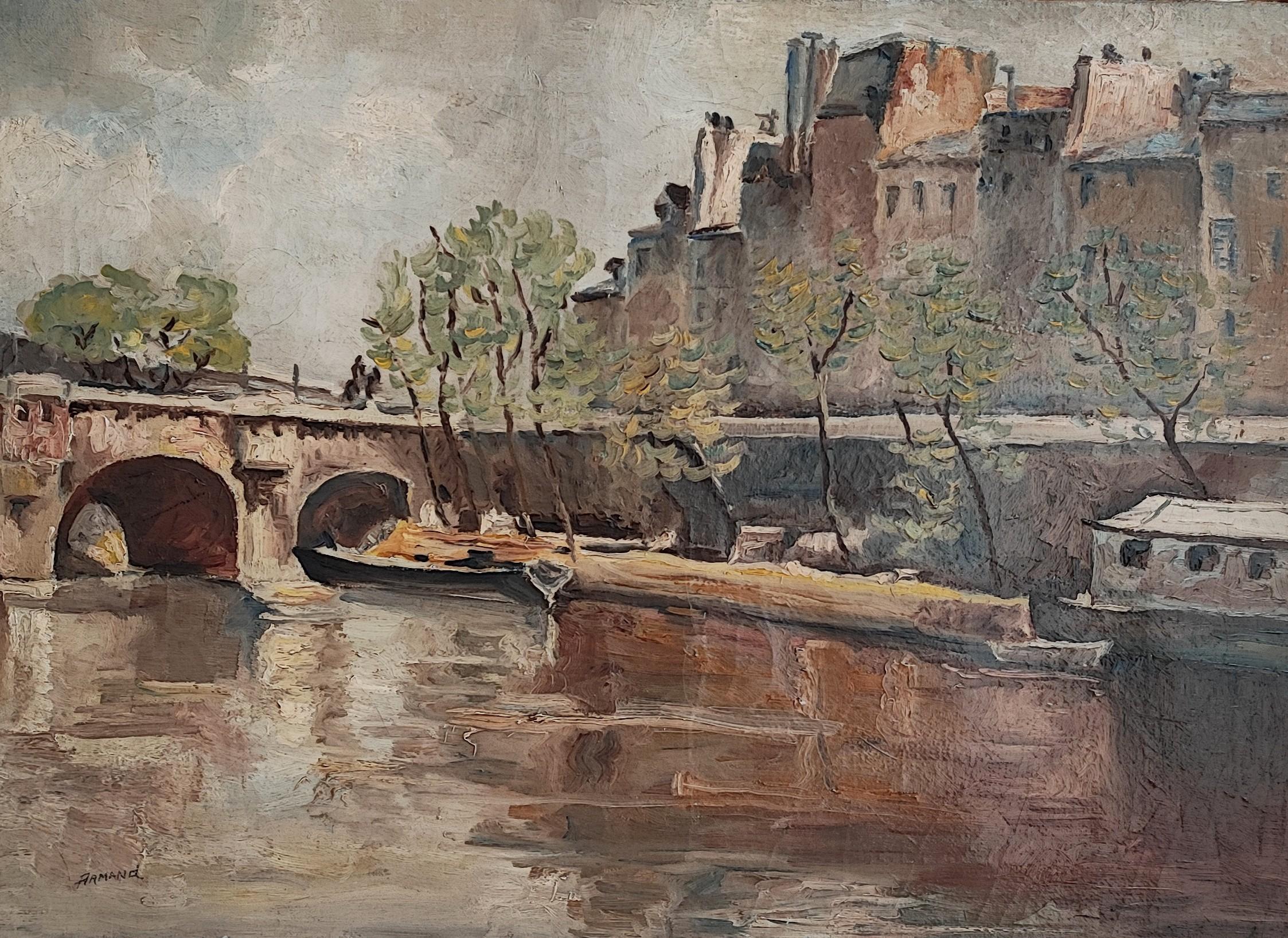 Armand Landscape Painting - Pont Neuf, Paris