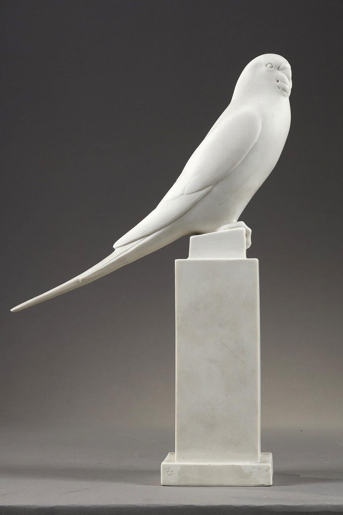Armand Petersen Figurative Sculpture - Parrotlet