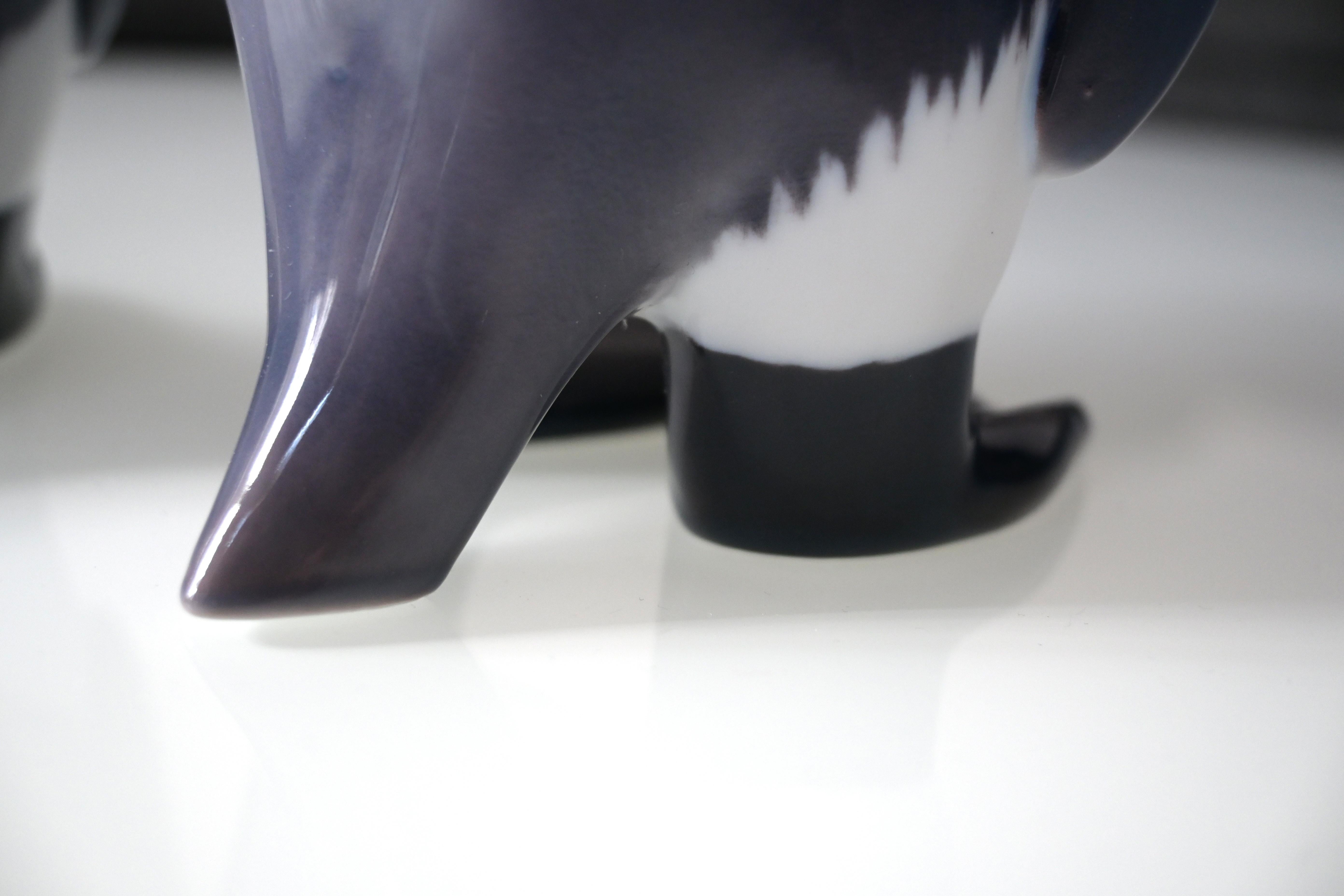 Due pinguini di porcellana, manifattura Bing & Grondahl, XX secolo in vendita 10