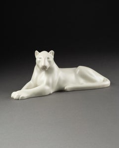 Armand Petersen : "Panthera", ceramica opaca Circa 1935