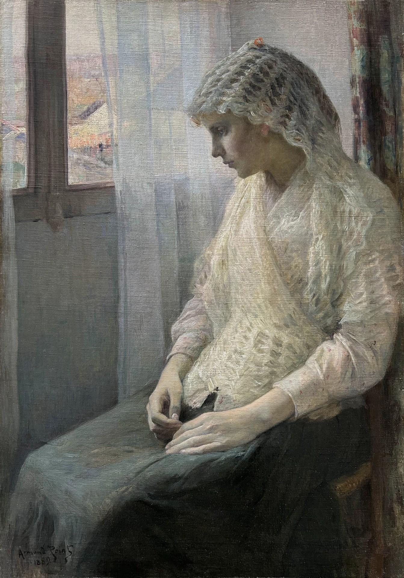 Armand Point Portrait Painting - Youthful Thoughts