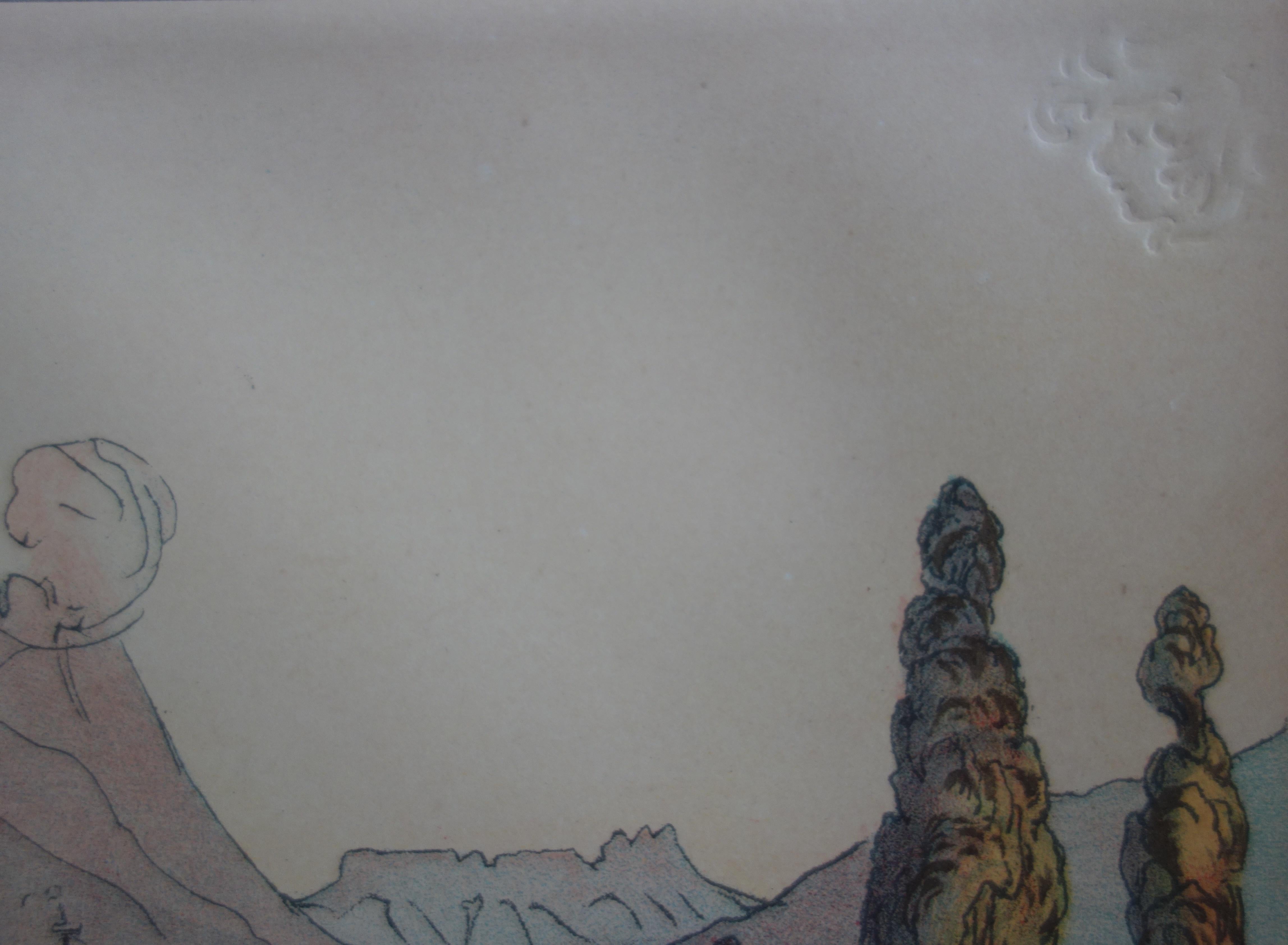 Golden Age (Légende dorée) - Original lithograph, 1897 - Print by Armand Point