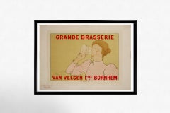 1894 lithographic poster by Armand Rassenfosse - Les Maîtres de l’Affiche Pl. 12