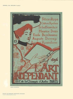 1897 After Armand Rassenfosse 'L'Art Independant' 
