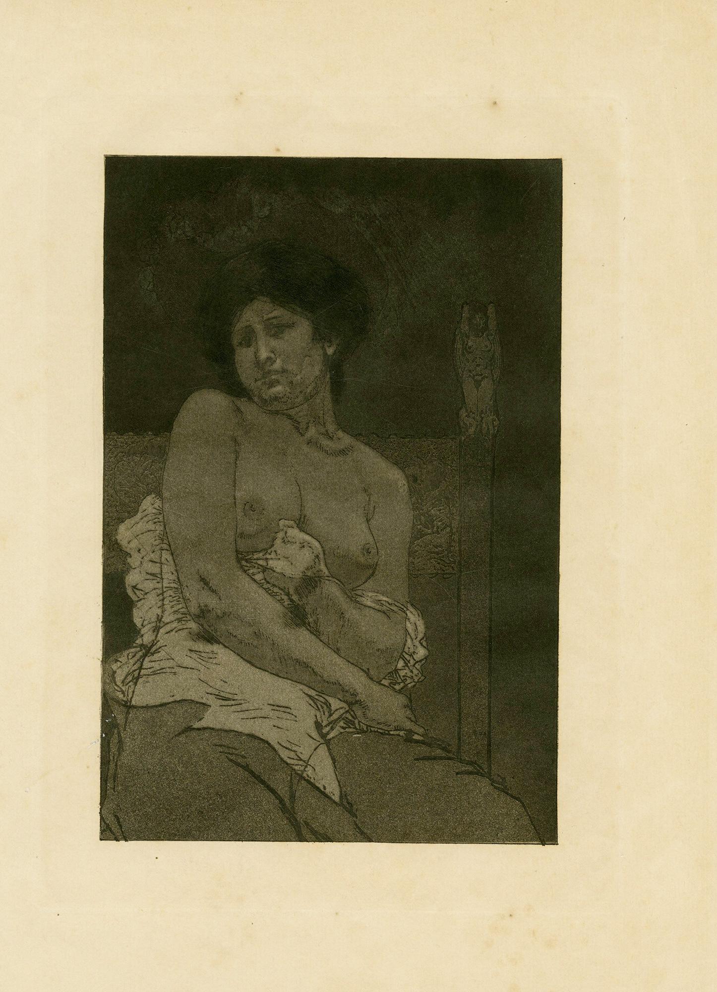 Jeanne - Print by Armand Rassenfosse