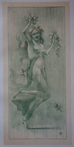 La Danse (La Danza) - Litografía original - 1897