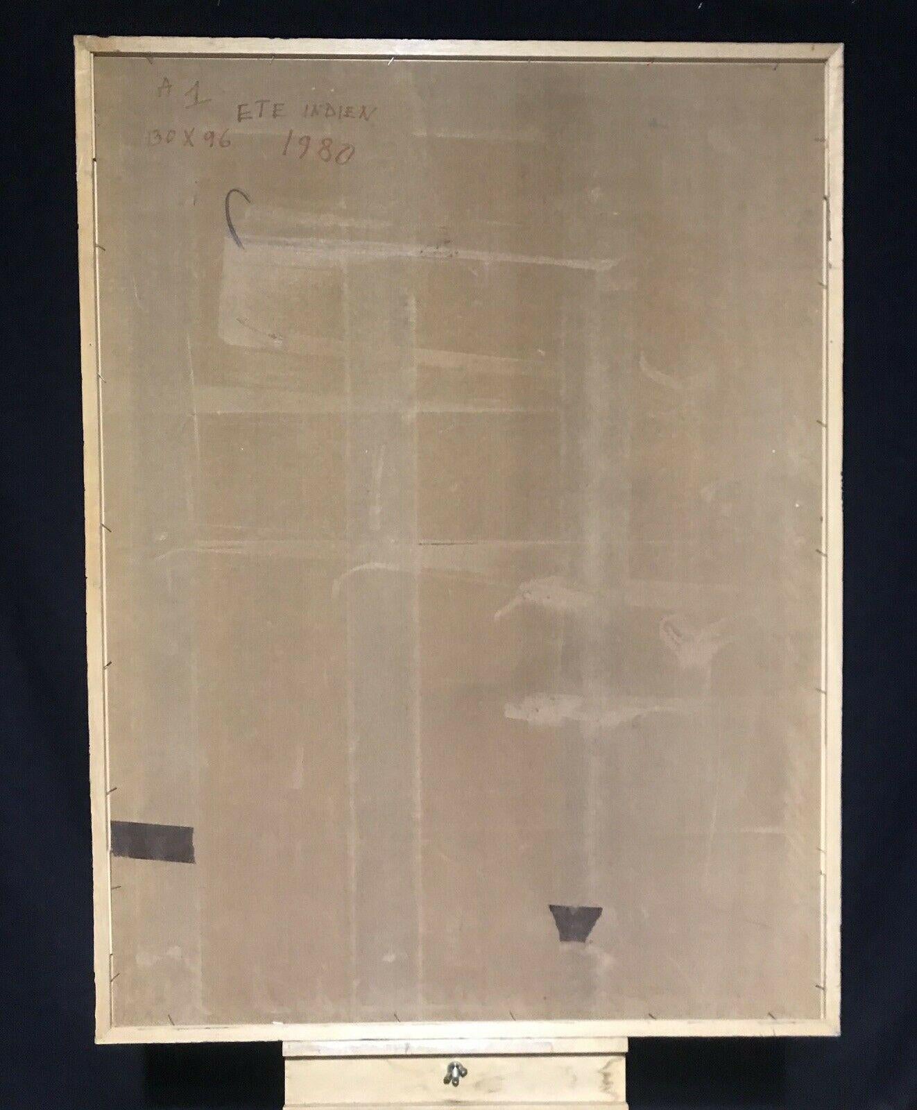 ARMAND ROTTENBERG (1903-2000) GRAN ÓLEO ABSTRACTO EXPRESIONISTA FRANCÉS en venta 3