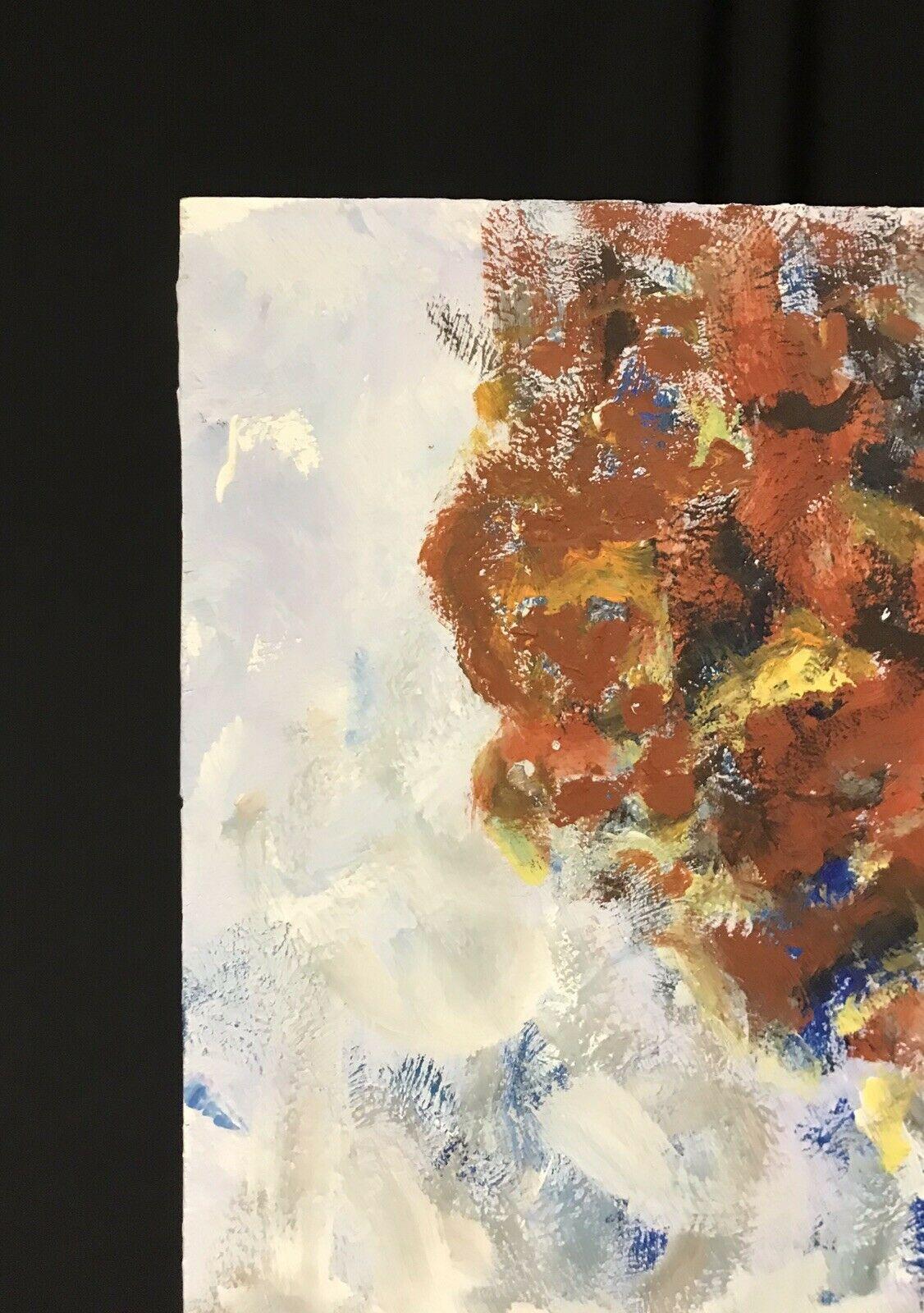 ARMAND ROTTENBERG (1903-2000) GRANDE DIPINTO A OLIO ASTRATTO ESPRESSIONISTA FRANCESE in vendita 3