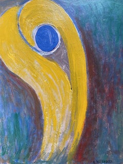 ARMAND ROTTENBERG (1903-2000) GRAN PINTURA ABSTRACTA EXPRESIONISTA FRANCESA
